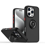 Q Shadow 1 Series TPU + PC Phone Case with Ring, For iPhone 16 Pro, For iPhone 16 Plus, For iPhone 15 Pro Max, For iPhone 15 Pro, For iPhone 15 Plus, For iPhone 15