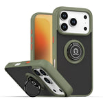 Q Shadow 1 Series TPU + PC Phone Case with Ring, For iPhone 17e / 16e, For iPhone 17 Pro Max, For iPhone 17 Pro, For iPhone 17, For iPhone Air, For iPhone 16 Pro Max