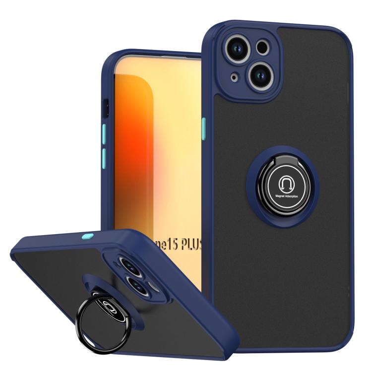 Q Shadow 1 Series TPU + PC Phone Case with Ring, For iPhone 16 Pro, For iPhone 16 Plus, For iPhone 15 Pro Max, For iPhone 15 Pro, For iPhone 15 Plus, For iPhone 15