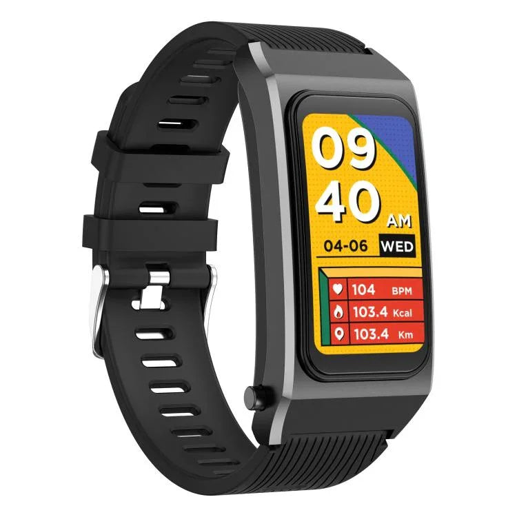 B7 Pro 1.5 inch 2 in 1 Bluetooth Earphone Silicone Strap Smart Watch, Support Heart Rate / Sleep Monitoring