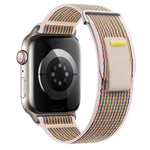 Dual-Section Loop Nylon Watch Band, For Apple Watch SE 2023 44mm, For Apple Watch SE 2023 40mm
