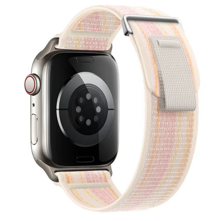 Dual-Section Loop Nylon Watch Band, For Apple Watch Series 8 41mm, For Apple Watch Series 8 45mm