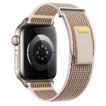 Dual-Section Loop Nylon Watch Band, For Apple Watch SE 2022 40mm, For Apple Watch SE 2022 44mm