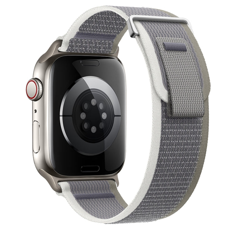 Dual-Section Loop Nylon Watch Band, For Apple Watch SE 2022 40mm, For Apple Watch SE 2022 44mm