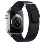 Dual-Section Loop Nylon Watch Band, For Apple Watch SE 2022 40mm, For Apple Watch SE 2022 44mm