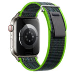 Dual-Section Loop Nylon Watch Band, For Apple Watch Series 4 44mm, For Apple Watch Series 4 40mm