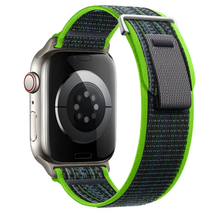 Dual-Section Loop Nylon Watch Band, For Apple Watch Series 4 44mm, For Apple Watch Series 4 40mm