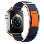 Dual-Section Loop Nylon Watch Band, For Apple Watch Series 4 44mm, For Apple Watch Series 4 40mm