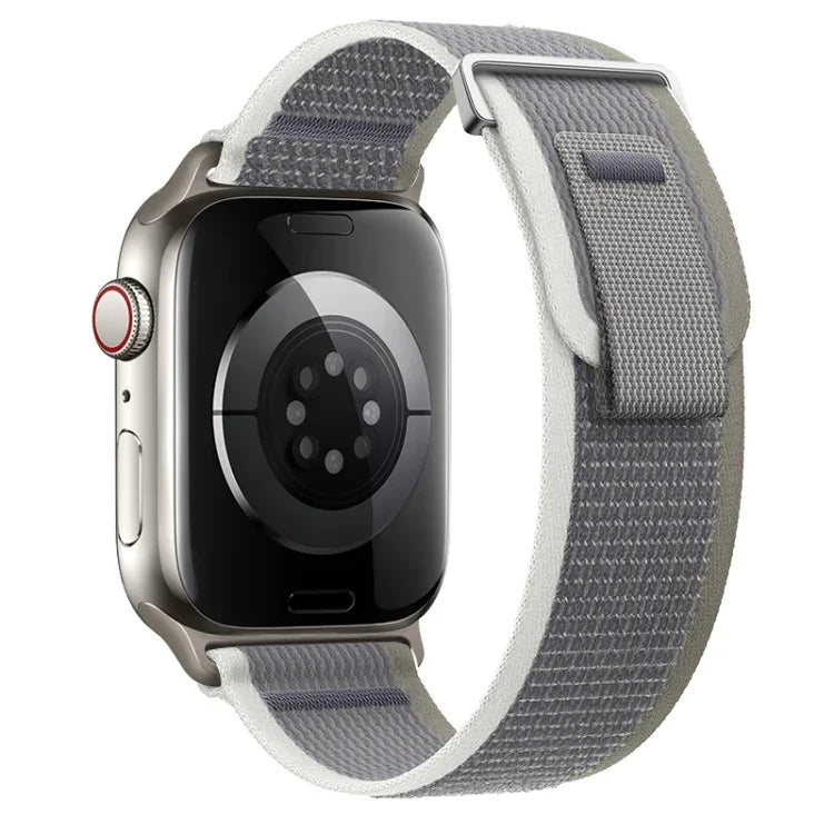 Dual-Section Loop Nylon Watch Band, For Apple Watch Series 4 44mm, For Apple Watch Series 4 40mm