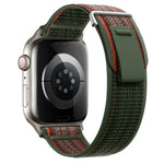 Dual-Section Loop Nylon Watch Band, For Apple Watch Series 4 44mm, For Apple Watch Series 4 40mm