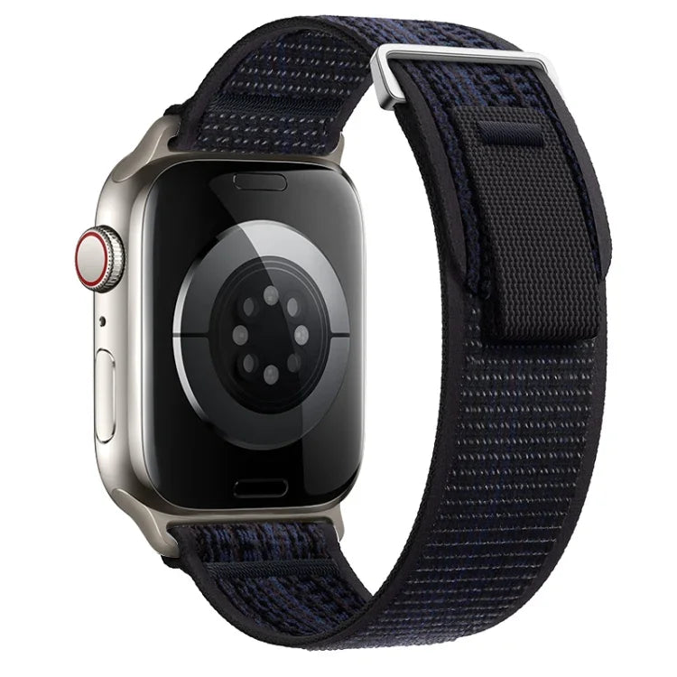 Dual-Section Loop Nylon Watch Band, For Apple Watch Series 4 44mm, For Apple Watch Series 4 40mm