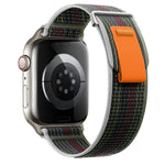 Dual-Section Loop Nylon Watch Band, For Apple Watch Series 4 44mm, For Apple Watch Series 4 40mm