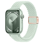 Slim Magnetic Buckle Nylon Braided Watch Band, For Apple Watch Series 8 41mm, For Apple Watch Series 8 45mm