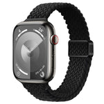 Slim Magnetic Buckle Nylon Braided Watch Band, For Apple Watch Series 8 41mm, For Apple Watch Series 8 45mm