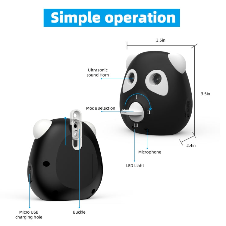 Outdoor Powerful Ultrasonic Bark Stopper Dog Training Device
