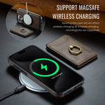 MAGKING K1 MagSafe Detachable Wallet RFID Back Cover Phone Case, For iPhone 13 Pro, For iPhone 13, For iPhone 12, For iPhone 12 Pro Max, For iPhone 12 Pro