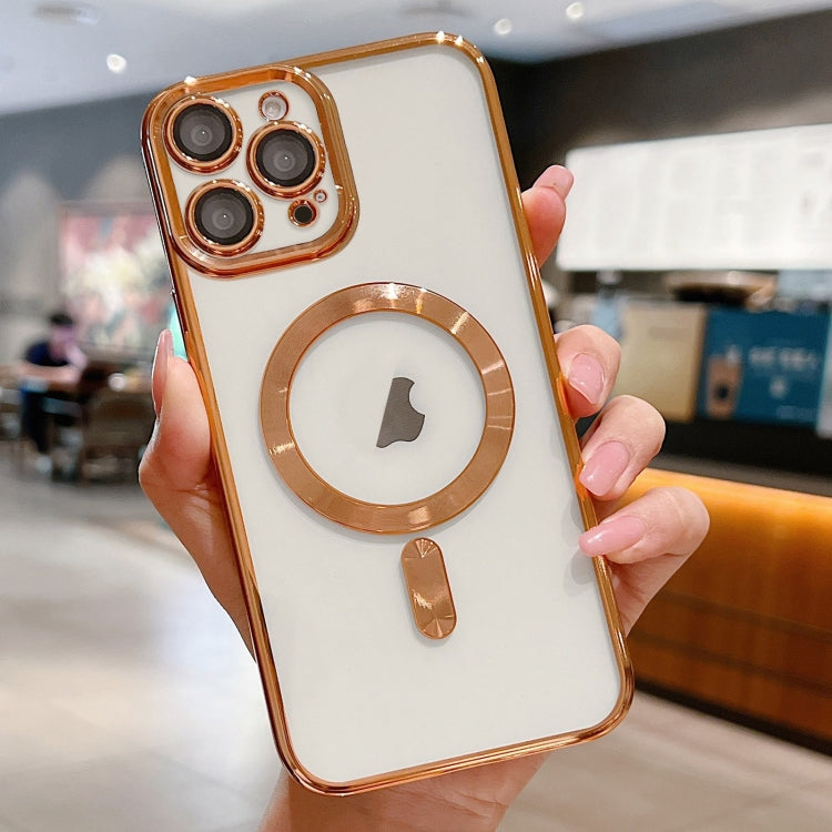 Electroplating MagSafe Phone Case, For iPhone 16 Pro, For iPhone 16 Plus, For iPhone 16, For iPhone 15 Pro Max, For iPhone 15 Pro, For iPhone 15 Plus