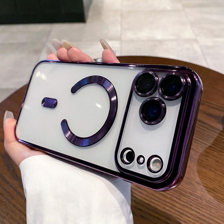 Electroplating MagSafe Phone Case, For iPhone 17e / 16e, For iPhone 17 Pro Max, For iPhone 17 Pro, For iPhone 17, For iPhone Air, For iPhone 16 Pro Max