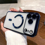 Electroplating MagSafe Phone Case, For iPhone 17e / 16e, For iPhone 17 Pro Max, For iPhone 17 Pro, For iPhone 17, For iPhone Air, For iPhone 16 Pro Max