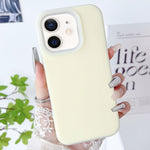 PC Hybrid Liquid Silicone Jelly Phone Case, For iPhone 11, For iPhone 11 Pro