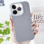 PC Hybrid Liquid Silicone Jelly Phone Case, For iPhone 11, For iPhone 11 Pro