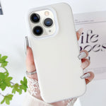 PC Hybrid Liquid Silicone Jelly Phone Case, For iPhone 11, For iPhone 11 Pro