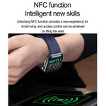 ET585 2.04 inch Silicone Strap IP68 Waterproof Smart Watch, Support ECG / Blood Composition Measurement