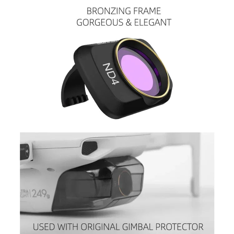 Sunnylife MM-FI9251 For DJI Mavic mini Drone ND16 Lens Filter, ND16