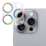 Glitter Ring Tempered Glass Camera Lens Film, For iPhone 17, For iPhone 16 Pro / 16 Pro Max, For iPhone 16 / 16 Plus
