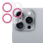 Glitter Ring Tempered Glass Camera Lens Film, For iPhone 17, For iPhone 16 Pro / 16 Pro Max, For iPhone 16 / 16 Plus