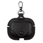 Business Leather Earphone Protective Case with Hook, For AirPods 5 / 4, For AirPods Pro 3