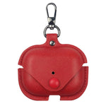 Business Leather Earphone Protective Case with Hook, For AirPods 5 / 4, For AirPods Pro 3