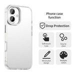 Candy PC Hybrid TPU Shockproof Phone Case, For iPhone 18, For iPhone 18 Pro, For iPhone 18 Pro Max, For iPhone 17 Pro Max, For iPhone 17 Pro, For iPhone 17