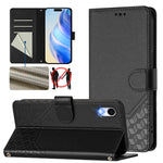 Honeycomb Embossing RFID Leather Phone Case, For iPhone 11 Pro Max, For iPhone 11, For iPhone 11 Pro, For iPhone X / XS, For iPhone XR, For iPhone XS Max, For iPhone 8 Plus / 7 Plus