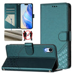 Honeycomb Embossing RFID Leather Phone Case, For iPhone 11 Pro Max, For iPhone 11, For iPhone 11 Pro, For iPhone X / XS, For iPhone XR, For iPhone XS Max, For iPhone 8 Plus / 7 Plus