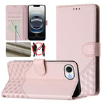 Honeycomb Embossing RFID Leather Phone Case, For iPhone 17e / 16e, For iPhone 17 Pro Max, For iPhone 17 Pro, For iPhone 17, For iPhone Air, For iPhone 16 Pro Max, For iPhone 16 Pro, For iPhone 16 Plus