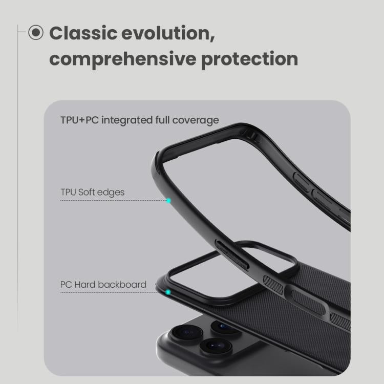 NILLKIN Frosted Shield Pro Magnetic Magsafe Phone Case, For iPhone 17 Pro Max, For iPhone 17 Pro, For iPhone 17