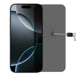 High Transparency Full Cover Anti-spy Tempered Glass Film, For iPhone 17 Pro Max, For iPhone 17 Pro, For iPhone 17, For iPhone Air, For iPhone 16 Pro Max, For iPhone 16 Pro, For iPhone 16 Plus, For iPhone 16