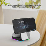 H62 RGB LED Light 3 in 1 Foldable Wireless Charger