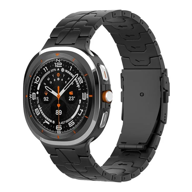 Safety Buckle Pure Titanium Watch Band, For Samsung Galaxy Watch Ultra / Ultra 2025, For Samsung Galaxy Watch8 / Watch8 Classic