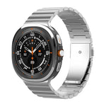 One Bead Flat Buckle Pure Titanium Watch Band, For Samsung Galaxy Watch Ultra / Ultra 2025, For Samsung Galaxy Watch8 / Watch8 Classic
