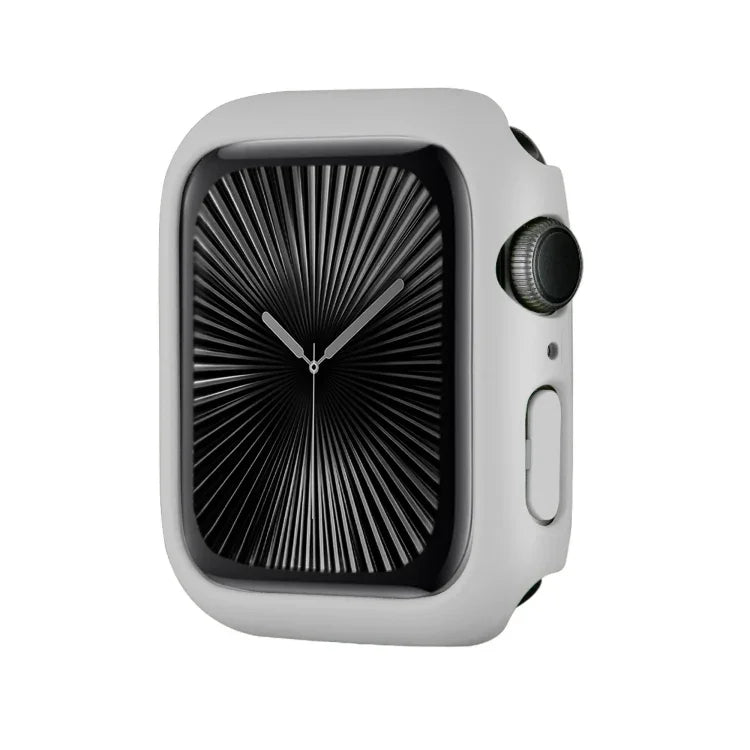 Spray Glazing PC Frame Half Coverage Watch Case, For Apple Watch Series 10 / 11 46mm, For Apple Watch Series 10 / 11 42mm