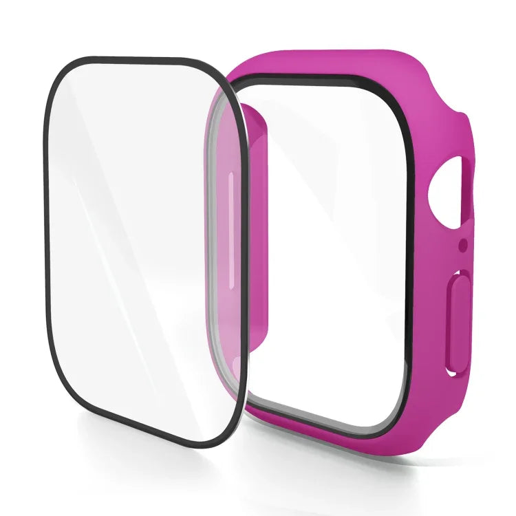 PC Integrated Tempered Film Watch Case, For Apple Watch Series 10 / 11 46mm, For Apple Watch Series 10 / 11 42mm