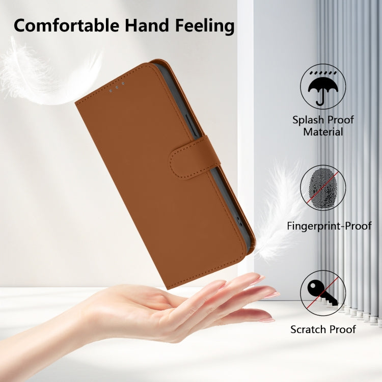 Skin Feel Solid Color Leather Phone Case with Lanyard, For iPhone 11 Pro Max, For iPhone 11