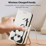 Art Colored Drawing Pattern Leather Phone Case, For iPhone 13 Pro