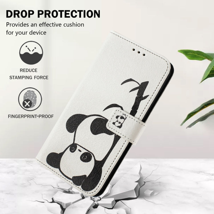 Art Colored Drawing Pattern Leather Phone Case, For iPhone 13 Pro