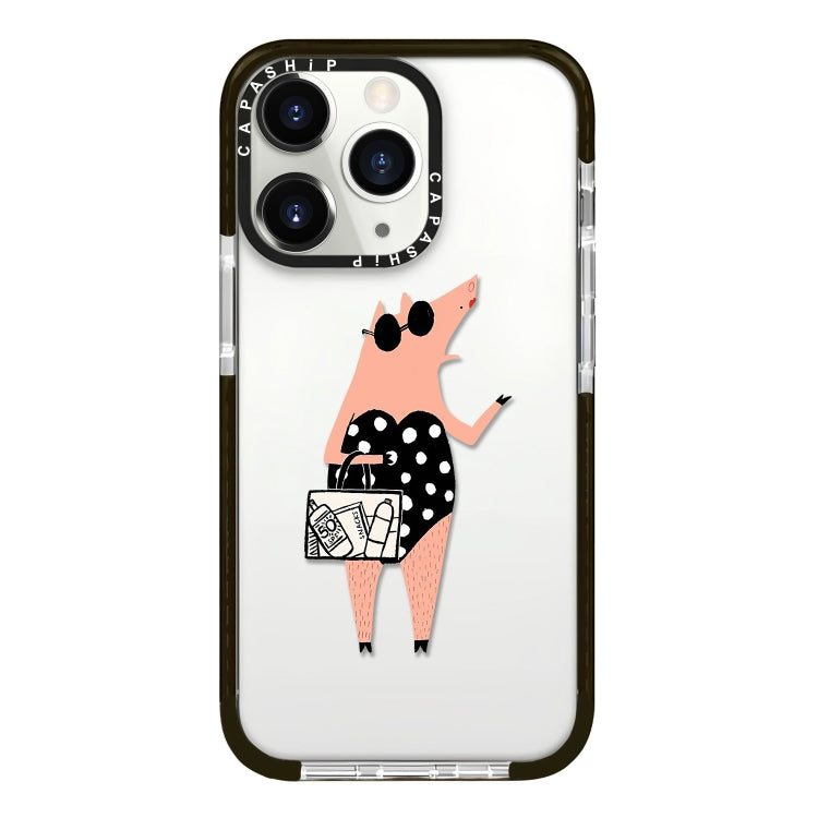 Simple Illustration Pattern Full Coverage Phone Case, For iPhone 11 Pro