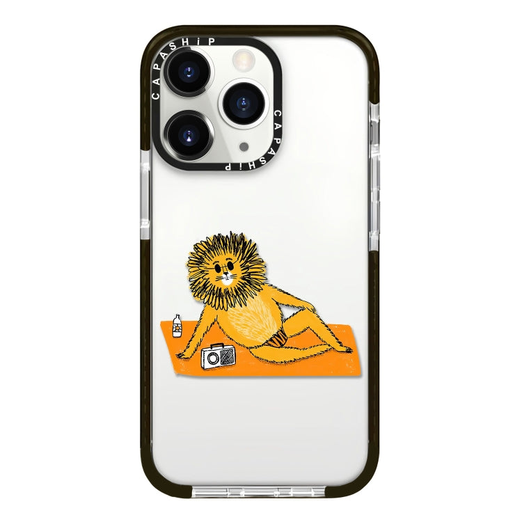 Simple Illustration Pattern Full Coverage Phone Case, For iPhone 11 Pro