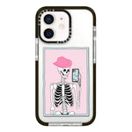 Simple Illustration Pattern Full Coverage Phone Case, For iPhone 12