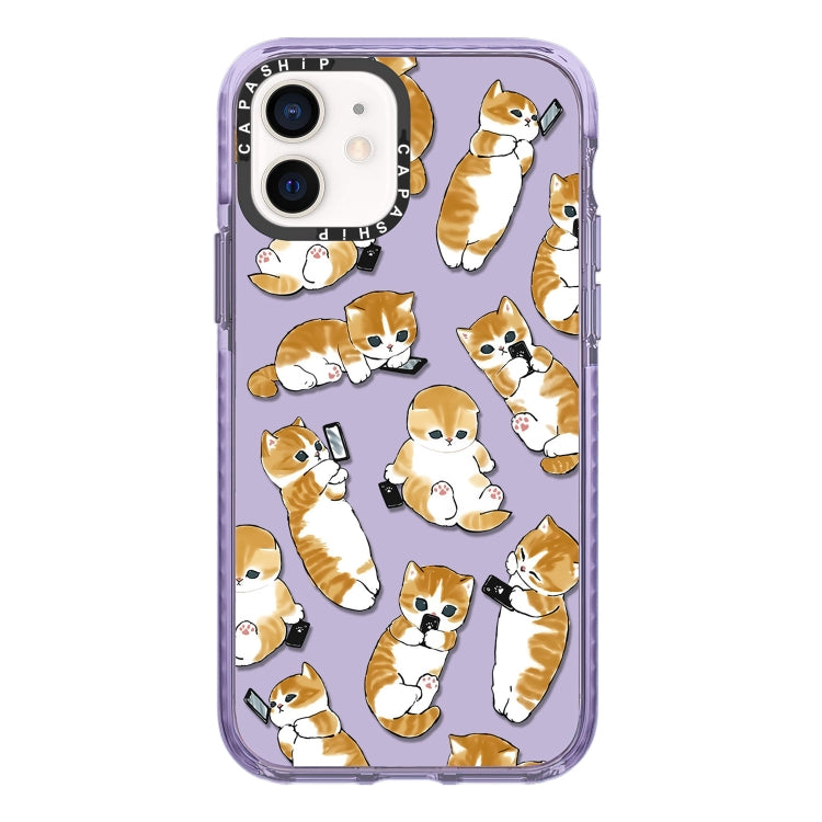 Simple Illustration Pattern Full Coverage Phone Case, For iPhone 12 mini